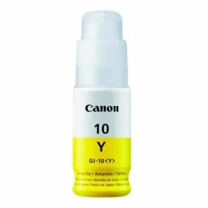 Botella De Tinta Canon Amarillo GI-10 Y 70ml