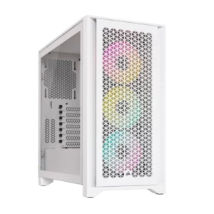 GABINETE CORSAIR 4000D ICUE RGB BLANCO