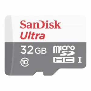 Memoria Micro Sd Sandisk 32GB Con Adaptador Sd