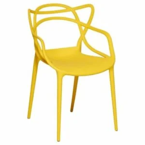 Silla Loop Apilable Amarillo