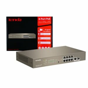 Switch Tenda 8 puertos gigabit PoE